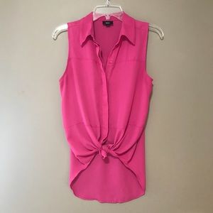 Bright button up shirt